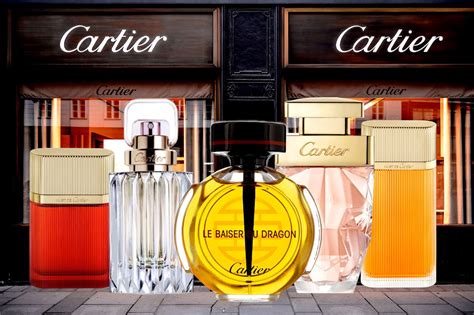 cartier perfume collection.